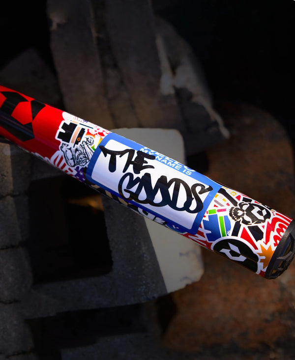 2026 DeMarini The Goods™ Sticker Bomb -3 BBCOR Baseball Bat