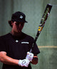 Player getting the feel for the 2027 DeMarini Voodoo One -3 BBCOR Baseball Bat