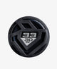 Close-up of the knob on the 2027 DeMarini Voodoo One -3 BBCOR Baseball Bat