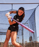 Player swinging the 2027 DeMarini Future™ Fastpitch Bat