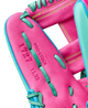 Close-up of the inside of the Wilson 2027 A2000® 1727SS 11.75" Baseball Glove