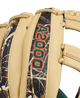 Close-up of the logo on the Wilson 2027 Gunnar Henderson A2000® GH2 GM 11.75" Baseball Glove