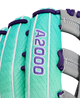 Close-up of the logo on the Wilson 2027 A2000® FP50SS 12.25" Fastpitch Glove