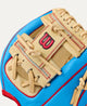 Close-up of the web on the Wilson 2027 A2000® PF88SS 11.25" Baseball Glove