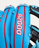 Close-up of the logo on the Wilson 2027 A2000® 1786SS 11.5" Baseball Glove