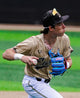 Baseball infielder making a play with the Wilson 2027 A2000® 1786SS 11.5" Baseball Glove