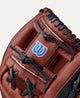 Close-up of the web on the Wilson 2027 Bobby Witt Jr. A2000® BWJ7 GM 11.75" Baseball Glove