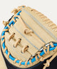 Close-up of the web on the Wilson 2027 A2000® M23SS 33.5" Baseball Catcher's Mitt