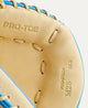 Close-up of the inside of the Wilson 2027 A2000® M23SS 33.5" Baseball Catcher's Mitt