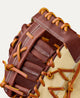 Close-up of the web on the Wilson 2027 A2000® 1673 13" Baseball First Base Mitt