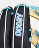 Close-up of the logo on the Wilson 2027 A2000® FP1175SS 11.75" Fastpitch Glove