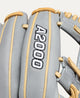 Close-up of the logo on the Wilson 2027 A2000® H12 12" Fastpitch Glove