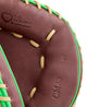 Close-up of the inside of the Wilson A1000™ Dubai CM33SS Special Make-up 33" Baseball Catcher's Mitt