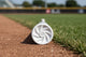 Close-up of the end cap on the 2025 Louisville Slugger Quest™ -12 Fastpitch Bat