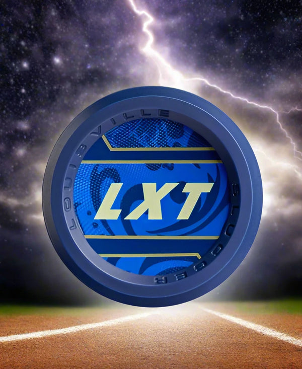 End cap of the 2025 Louisville Slugger LXT® -9 Fastpitch Bat