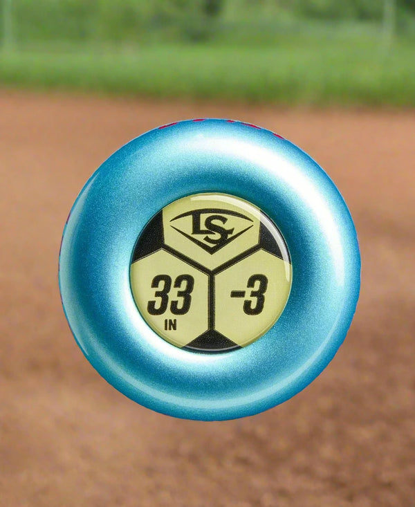 Knob on the 2026 Louisville Slugger Atlas™ -3 BBCOR Baseball Bat