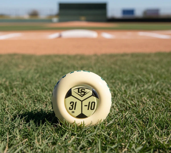 Knob on the 2026 Louisville Slugger Omaha® -10 USA Baseball Bat