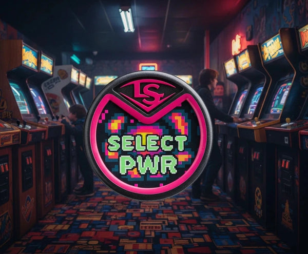 End cap on the 2026 Louisville Slugger Select PWR™ Player 1 -3 BBCOR Baseball Bat 