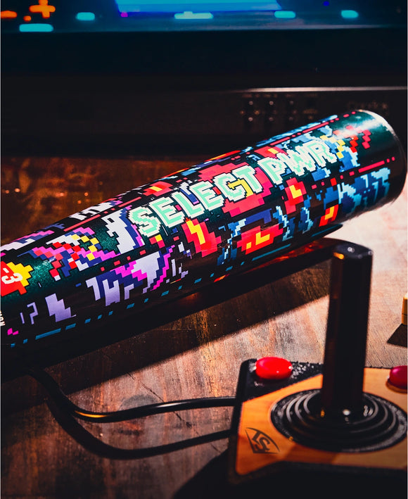 2026 Louisville Slugger Select PWR™ Player 1 -3 BBCOR Baseball Bat on a gaming table