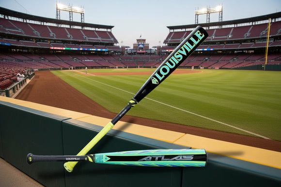 2026 Louisville Slugger Atlas™ Hybrid Green -3 BBCOR Baseball Bats