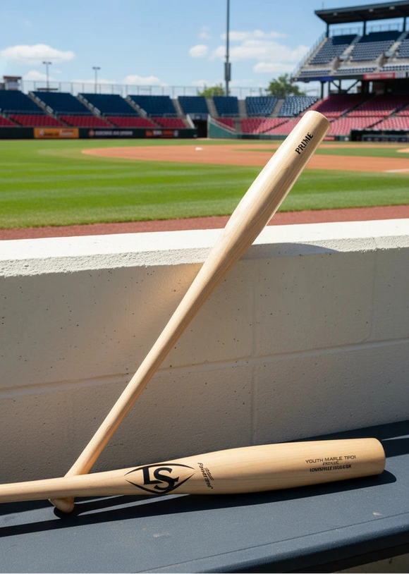 Louisville Slugger Youth Prime Natural TPD1 Torpedo-Shaped Baseball Bats