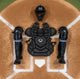 Evoshield SRZ-1™ Baseball Catchers Gear Kit - Black