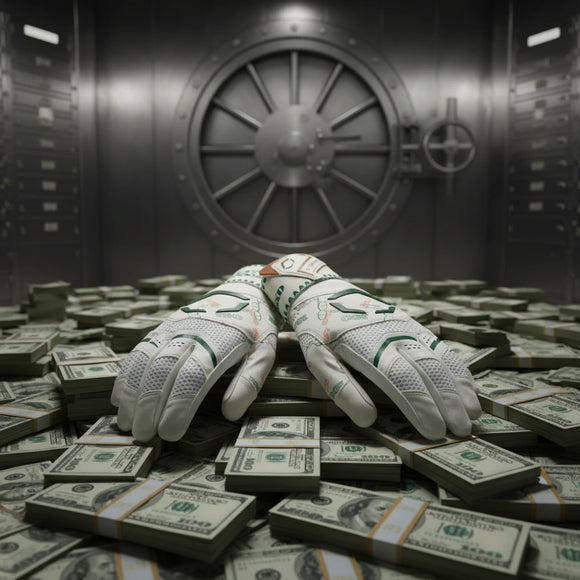 Evoshield Youth X-SRZ™ Carbyne Batting Glove with Strap - Moneybags