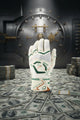 Backhand view of the Evoshield Youth X-SRZ™ Carbyne Batting Glove with Strap - Moneybags