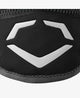 Close-up of the logo on the Evoshield Pro-SRZ™ 3.0 Single Strap Batter's Elbow Guard