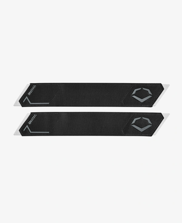 Straps on the Evoshield Pro-SRZ™ 3.0 Double Strap Batter's Elbow Guard