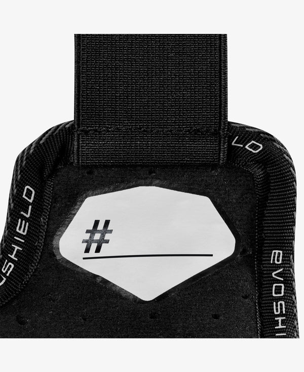 Close-up of the inside of the Evoshield Pro-SRZ™ 3.0 Batter's Hand Guard