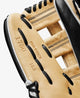 Specs engraved inside the Wilson A2000 12.5" 1750 Baseball Glove