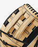 Close-up of web of Wilson A2000 12.5" 1750 Baseball Glove
