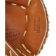 Specs engraved inside the Wilson A2000 33.5" M23 Baseball Catchers Mitt