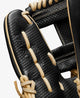 Specs imprinted on the inside of the Wilson A2000 11.75" SC1787 Baseball Glove