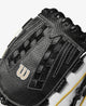 Close-up of web of Wilson A2000 12.5" SCV125SS Fastpitch Glove