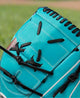 Close-up of the web on the Wilson Spring 2025 A2000® SA17 12" Baseball Glove