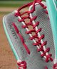 Close-up of the inside of the Wilson Spring 2025 A2000® SCOT7SS 12.75" Baseball Glove