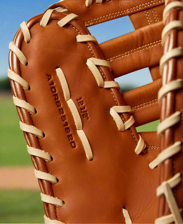 Close-up of the inside of the Wilson Fall 2024 A1000® 12.5" 1620 Baseball First Base Mitt