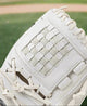 Close-up of the web of the Wilson Fall 2024 A1000® 12" P12 Fastpitch Glove