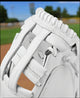 Close-up of the web on the Wilson Fall 2024 A1000® 33" CM33 Fastpitch Catchers Mitt