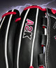 Close-up of the logo on the Wilson Fall 2024 A2K® B23 12" Baseball Glove