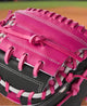 Close-up of the web of the Wilson Fall 2024 A2K® M23 33.5" Baseball Catcher's Mitt