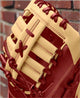 Close-up of the web of the Wilson Fall 2024 A2K® 1679 12.5" Baseball First Base Mitt