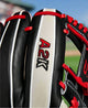 Close-up of the logo on the Wilson Spring 2025 A2K® 1724 11.75" Baseball Glove