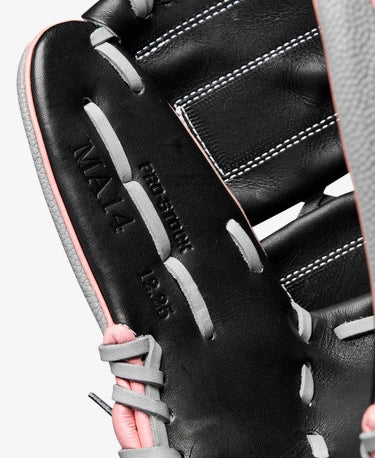 Close-up of the inside of the Wilson Fall 2024 Monica Abbott A2000® MA14SS 12.25" Fastpitch Glove