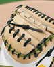 Close-up of the web on the Wilson Fall 2024 Sashel Palacios A2000® FPCM23SS 34" Fastpitch Catchers Mitt