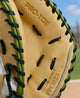 Close-up of the inside of the Wilson Fall 2024 Sashel Palacios A2000® FPCM23SS 34" Fastpitch Catchers Mitt