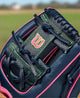 Close-up of the web on the Wilson Spring 2025 A2000® SCDP15SS 11.5” Baseball Glove