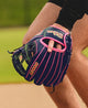 Player in the field using the Wilson Spring 2025 A2000® SCDP15SS 11.5” Baseball Glove